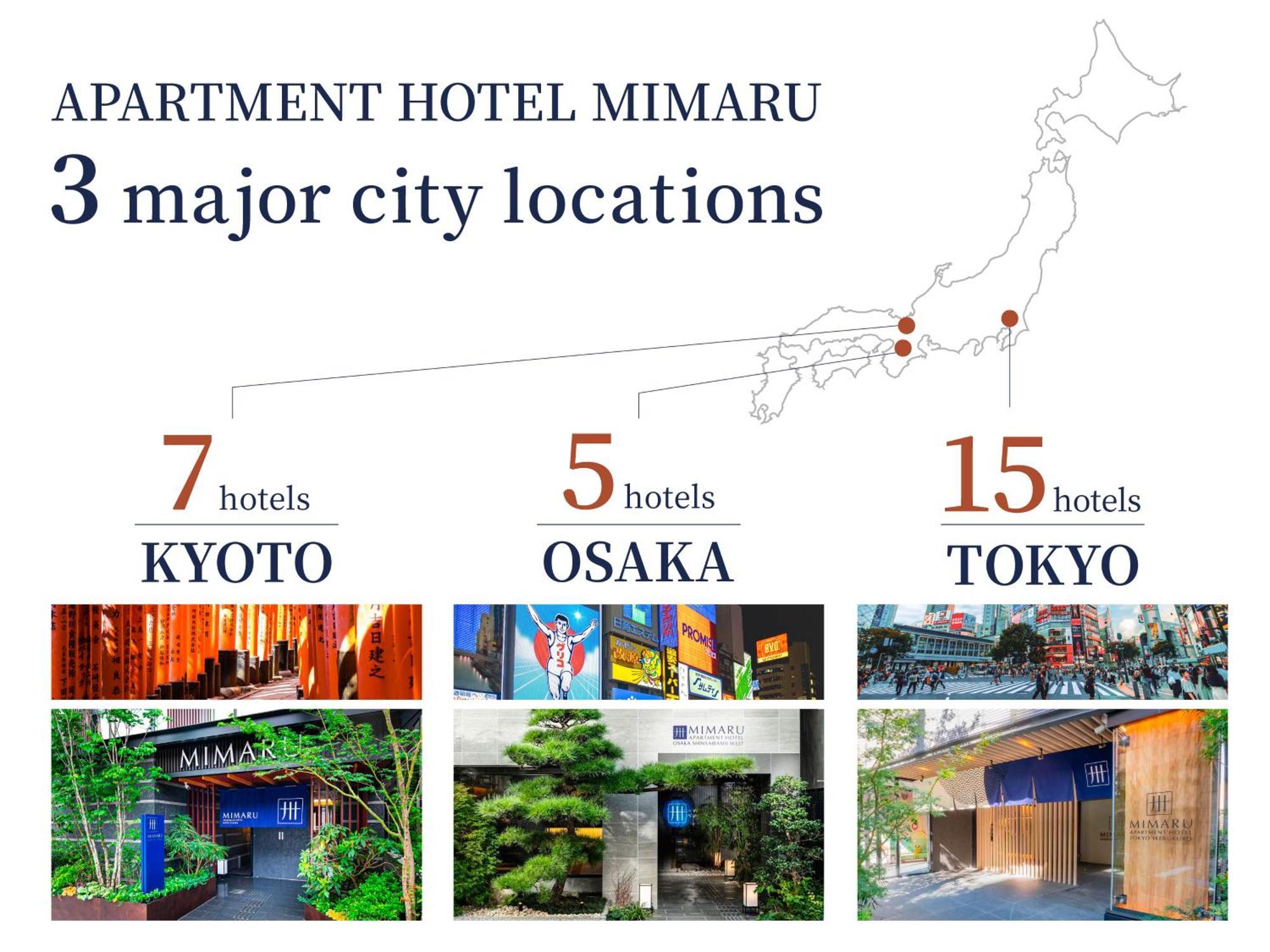 Mimaru Osaka Shinsaibashi North Hotell Eksteriør bilde